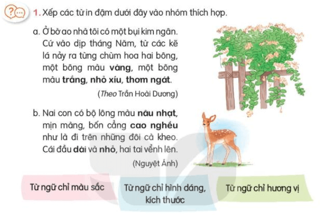Luyện tập trang 24, 25 Tiếng Việt lớp 3 Tập 1 Kết nối tri thức