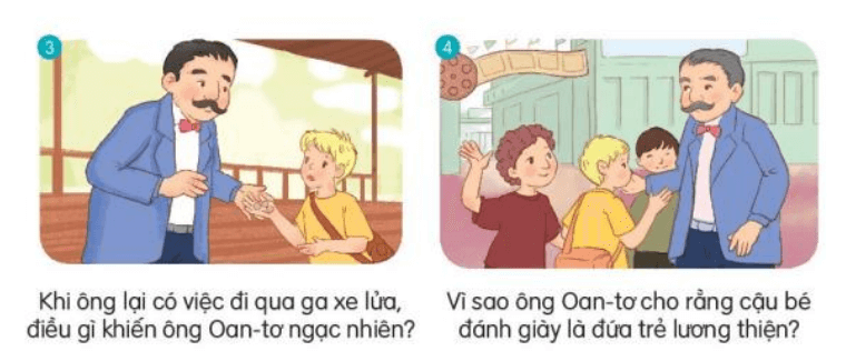 Nói và nghe: Cậu bé đánh giày trang 49, 50 | Tiếng Việt lớp 3 Kết nối tri thức