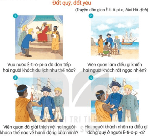 Nói và nghe: Đất quý, đất yêu trang 113 | Tiếng Việt lớp 3 Kết nối tri thức