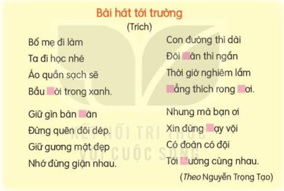 Viết trang 71 Tiếng Việt lớp 3 Tập 1 Kết nối tri thức