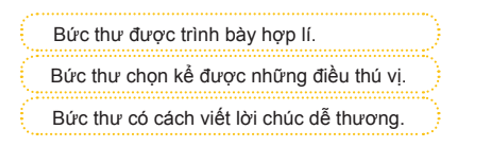 Viết thư cho người thân trang 106 lớp 4 | Chân trời sáng tạo Giải Tiếng Việt lớp 4