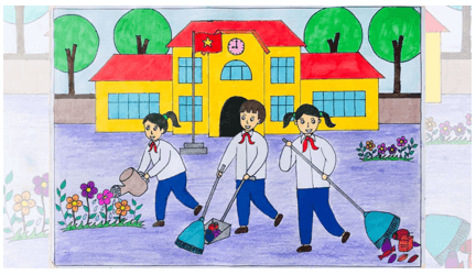 Bài 17: Vẽ màu Tiếng Việt lớp 4 Kết nối tri thức