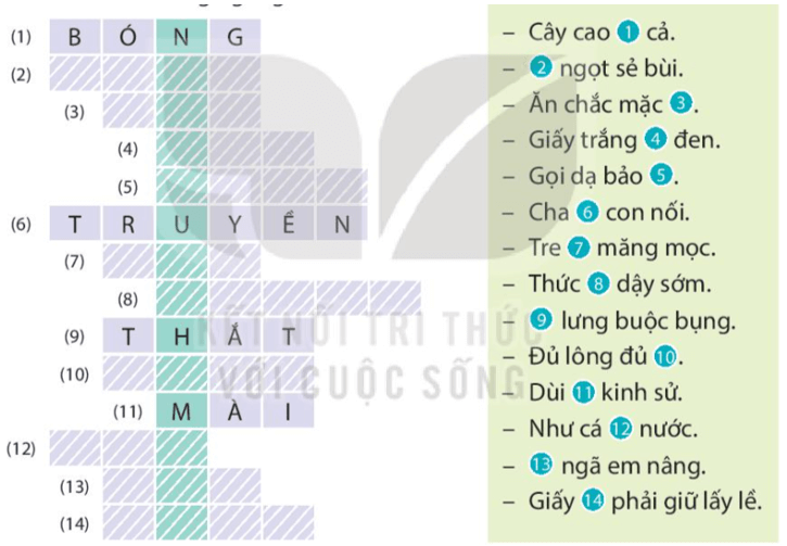 Phần 1: Ôn tập Tiếng Việt lớp 4 Kết nối tri thức