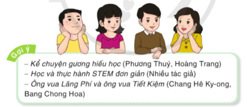 Nói và nghe lớp 5 trang 45 (Em đọc sách báo) | Cánh diều Giải Tiếng Việt lớp 5