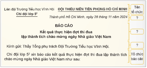 Viết báo cáo công việc trang 74, 75, 76 lớp 5 | Chân trời sáng tạo Giải Tiếng Việt lớp 5