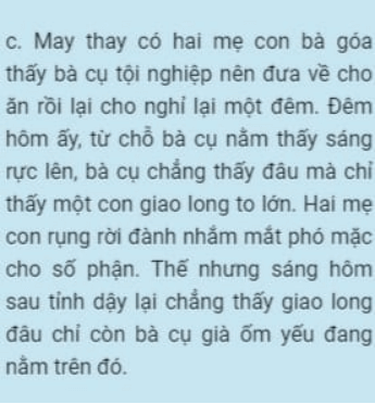 Bài tập trắc nghiệm Kể chuyện:  Sự tích hồ ba bể lớp 4 có đáp án