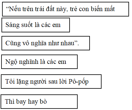 Bài tập trắc nghiệm Nếu trái đất thiếu trẻ con lớp 5 có đáp án