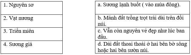 Bài tập trắc nghiệm Trước cổng trời lớp 5 có đáp án