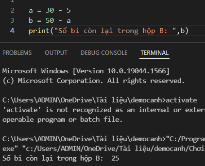 Lần lượt theo các yêu cầu a, b và c sau đây, em hãy viết chương trình để trả lời được câu hỏi