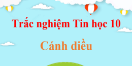 500 Câu hỏi trắc nghiệm Tin học lớp 10 có đáp án - Cánh diều