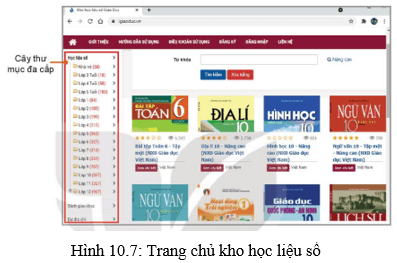 Lý thuyết Tin 10 Kết nối tri thức Bài 10: Thực hành khai thác tài nguyên trên Internet (ảnh 12)