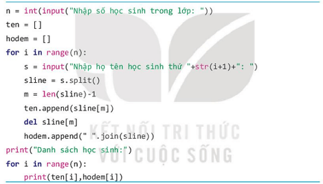 Lý thuyết Tin 10 Kết nối tri thức Bài 25: Một số lệnh làm việc với xâu kí tự (ảnh 5)