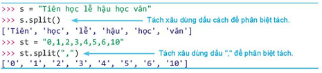 Lý thuyết Tin 10 Kết nối tri thức Bài 25: Một số lệnh làm việc với xâu kí tự (ảnh 1)