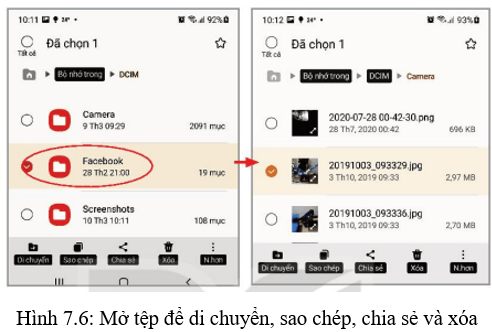 Lý thuyết Tin 10 Kết nối tri thức Bài 7: Thực hành sử dụng thiết bị số thông dụng (ảnh 6)