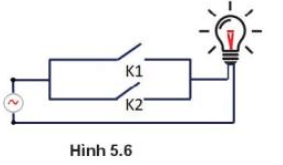 Trong mạch điện có các công tắc và bóng đèn, ta quy ước các công tắc đóng