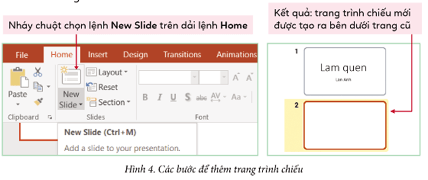 Tin học lớp 3 Cánh diều Bài 1: Em làm quen với phần mềm trình chiếu trang 49, 50, 51