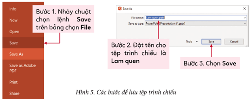 Tin học lớp 3 Cánh diều Bài 1: Em làm quen với phần mềm trình chiếu trang 49, 50, 51