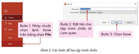 Tin học lớp 3 Bài 1: Em làm quen với phần mềm trình chiếu trang 49, 50, 51