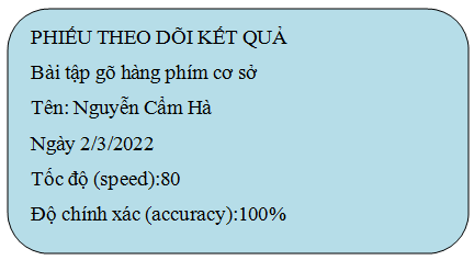 Tin học lớp 3 Bài 2: Em tập gõ hàng phím cơ sở trang 27, 28