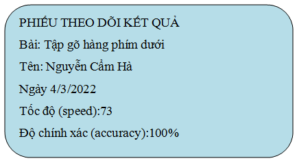 Tin học lớp 3 Bài 3: Em tập hàng phím cơ sở trên và dưới trang 29, 30