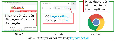 Tin học lớp 3 trang 69, 70 Khám phá