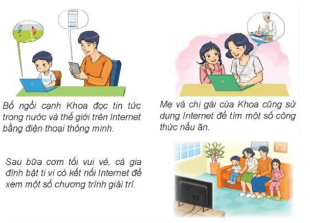 Tin học lớp 3 Bài 6: Khám phá thông tin trên internet trang 30, 31, 32, 33 (ảnh 1)