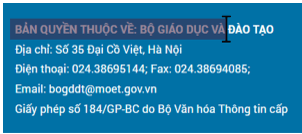 Trắc nghiệm Tin học lớp 4 Cánh diều Bài 1 (có đáp án): Các loại thông tin chính trên trang web 