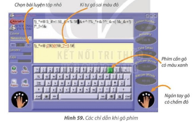 Tin học lớp 4 Bài 12B: Phần mềm luyện gõ bàn phím