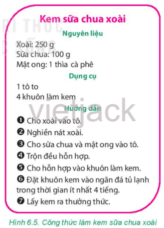 Bạn An đã sửa công thức làm kem sữa chua dưa hấu thành công thức làm kem sữa chua