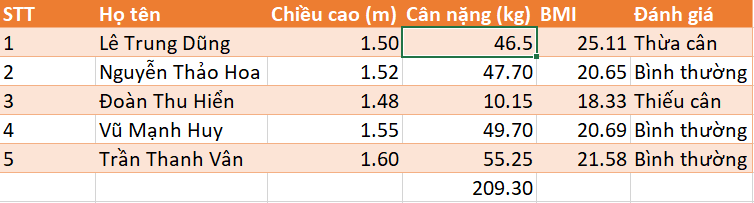 Lý thuyết Tin học 7 Cánh diều Bài 1: Làm quen với bảng tính điện tử