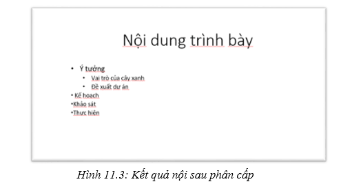 Lý thuyết Tin học 7 Kết nối tri thức Bài 11: Tạo bài trình chiếu