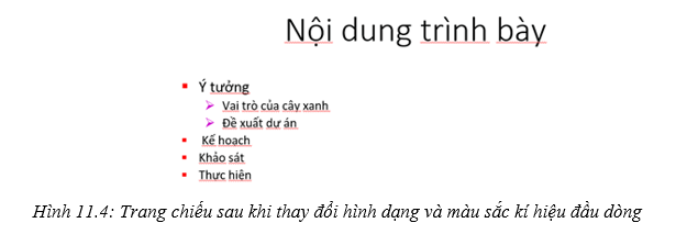 Lý thuyết Tin học 7 Kết nối tri thức Bài 11: Tạo bài trình chiếu