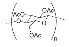 Cellulose triacetate [C6H7O2(OCOCH3)3]n là gì