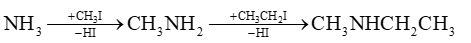 Ethylmethylamine C2H5NHCH3 là gì