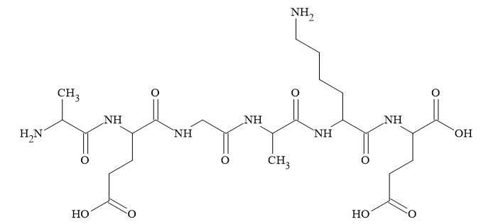 Phân tử khối của Ala-Glu-Gly-Ala-Lys-Glu (chính xác nhất)