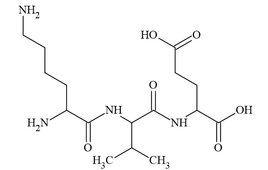 Phân tử khối của Lys-Val-Glu (chính xác nhất)