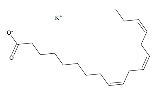 Phân tử khối của potassium linolenate (chính xác nhất)