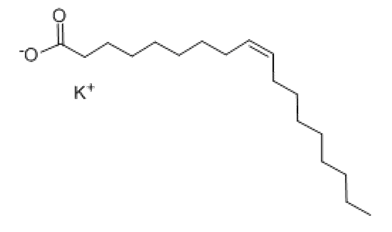 Phân tử khối của potassium oleate (chính xác nhất)