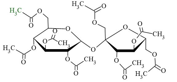 Phân tử khối của saccharose octaacetate (chính xác nhất)
