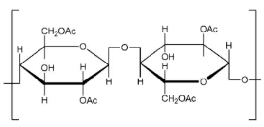 Phân tử khối của tơ cellulose acetate (chính xác nhất)