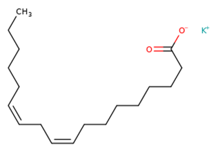 Potassium linoleate C17H31COOK là gì