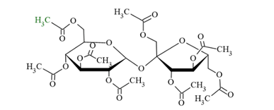 Saccharose actaacetate (CH3COO)8C12H14O3 là gì