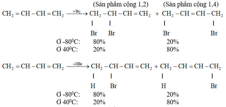 Tính chất hóa học của Ankadien | Tính chất vật lí, nhận biết, điều chế, ứng dụng