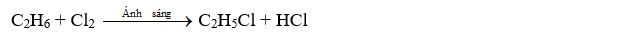 Tính chất hóa học của C2H6 (Ethane)