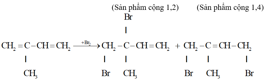 Isoprene C5H8 (Tính chất hóa học, vật lí, nhận biết, điều chế, ứng dụng)