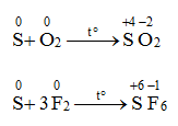 S (Sulfur) (Tính chất hóa học, vật lí, nhận biết, điều chế, ứng dụng)