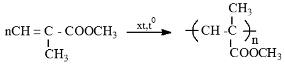 Tính chất hóa học của Poli Metyl Metacrylat (C5H8O2)n | Tính chất vật lí, nhận biết, điều chế, ứng dụng