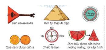 Toán lớp 1 Cùng học để phát triển Hình tam giác, hình tròn (trang 6)