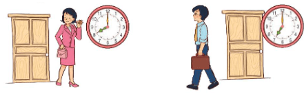 Toán lớp 1 Cùng học để phát triển Thực hành nói thời gian (trang 84)