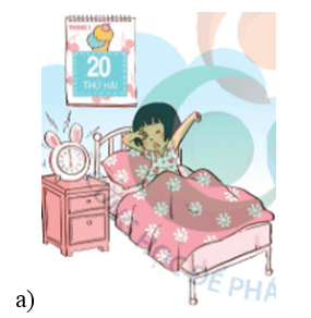 Toán lớp 1 Cùng học để phát triển Thực hành nói thời gian (trang 84)